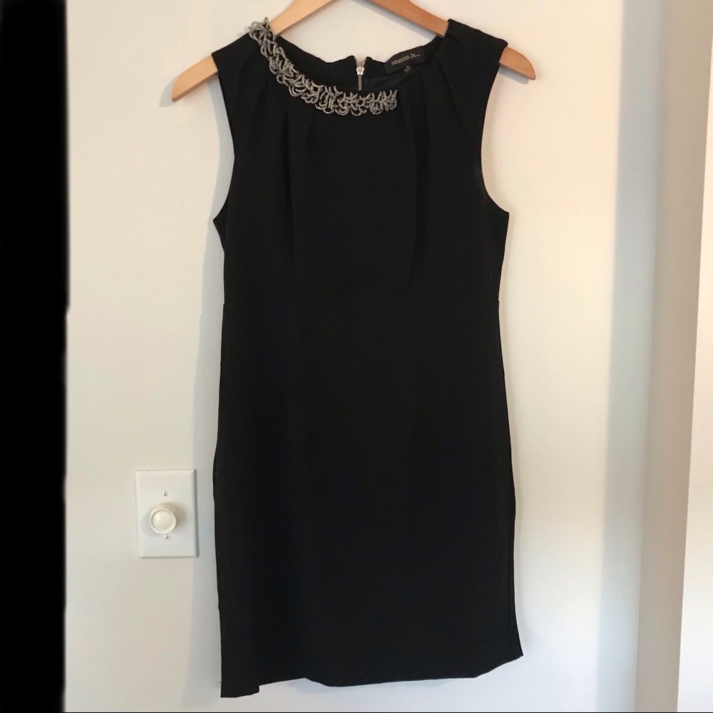 Like new beaded black dress